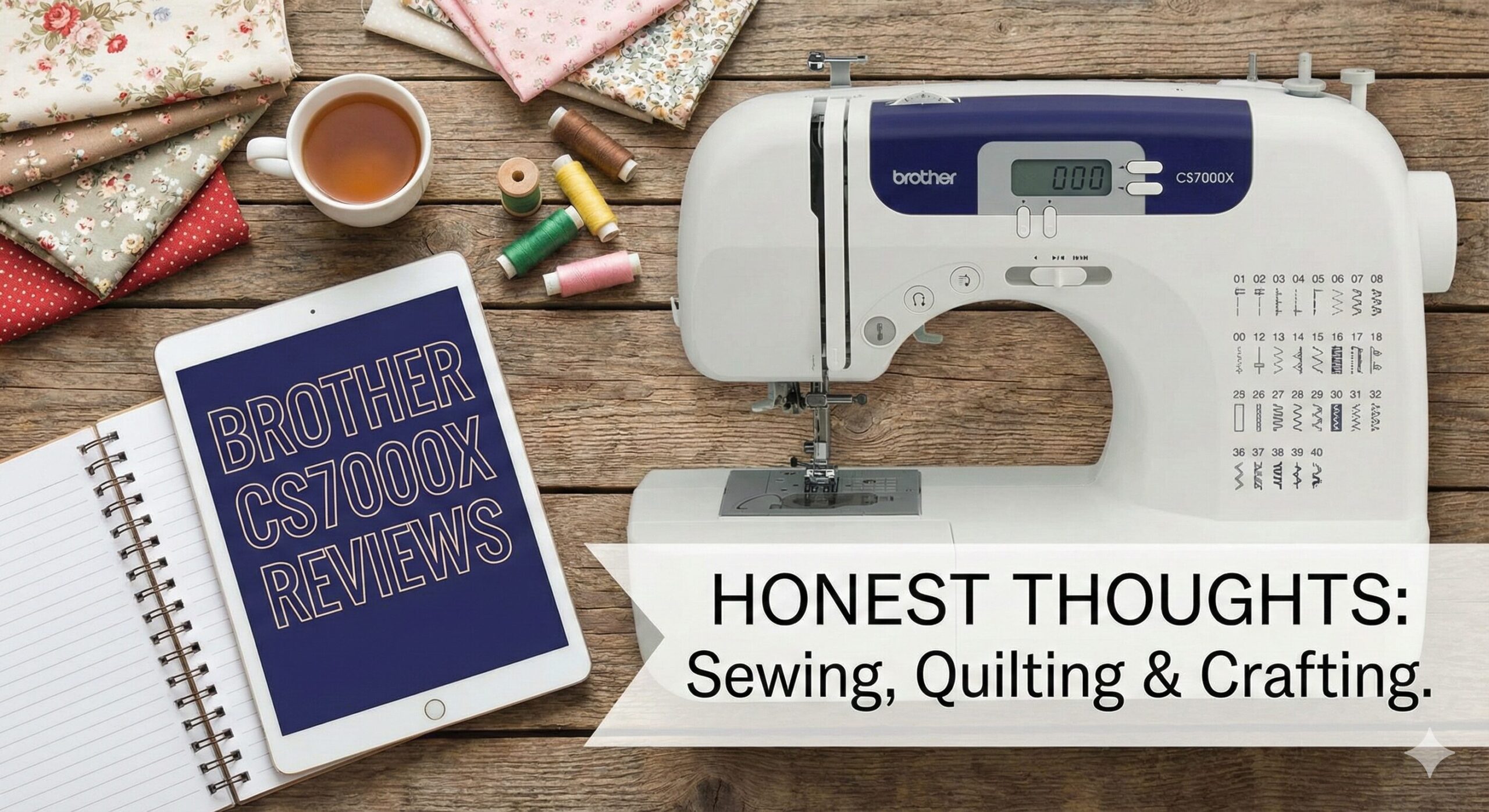 Brother CS7000X Computerized Sewing and Quilting Machine Review