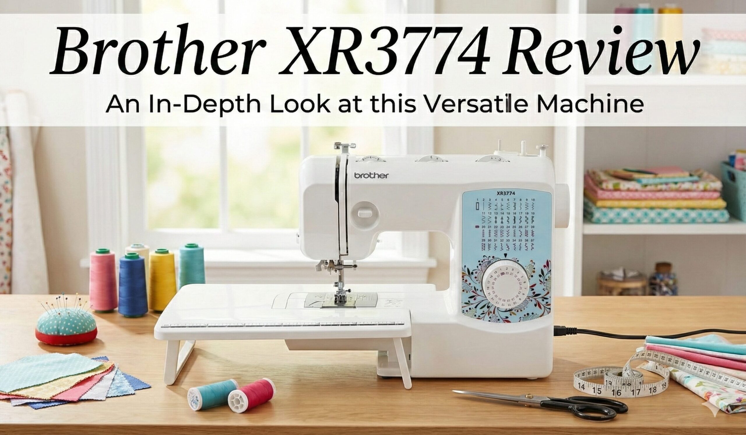 Brother XR3774 Sewing and Quilting Machine Review