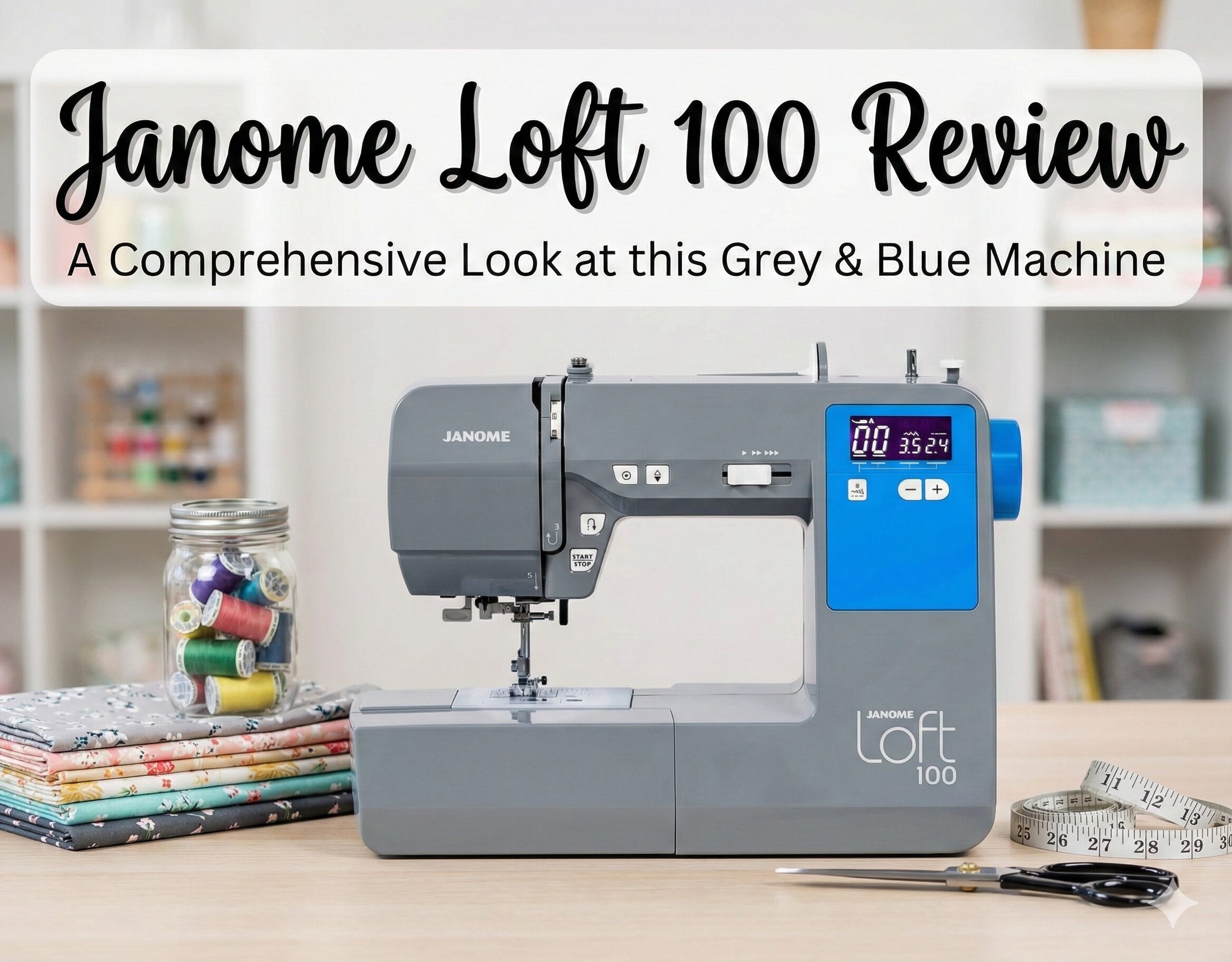 Janome Loft 100 Computerized Sewing Machine Review
