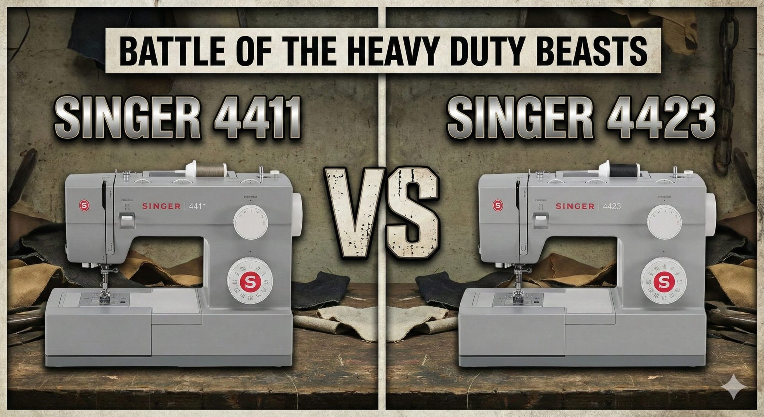 Singer 4411 vs 4423: Battle of the Heavy Duty Beasts