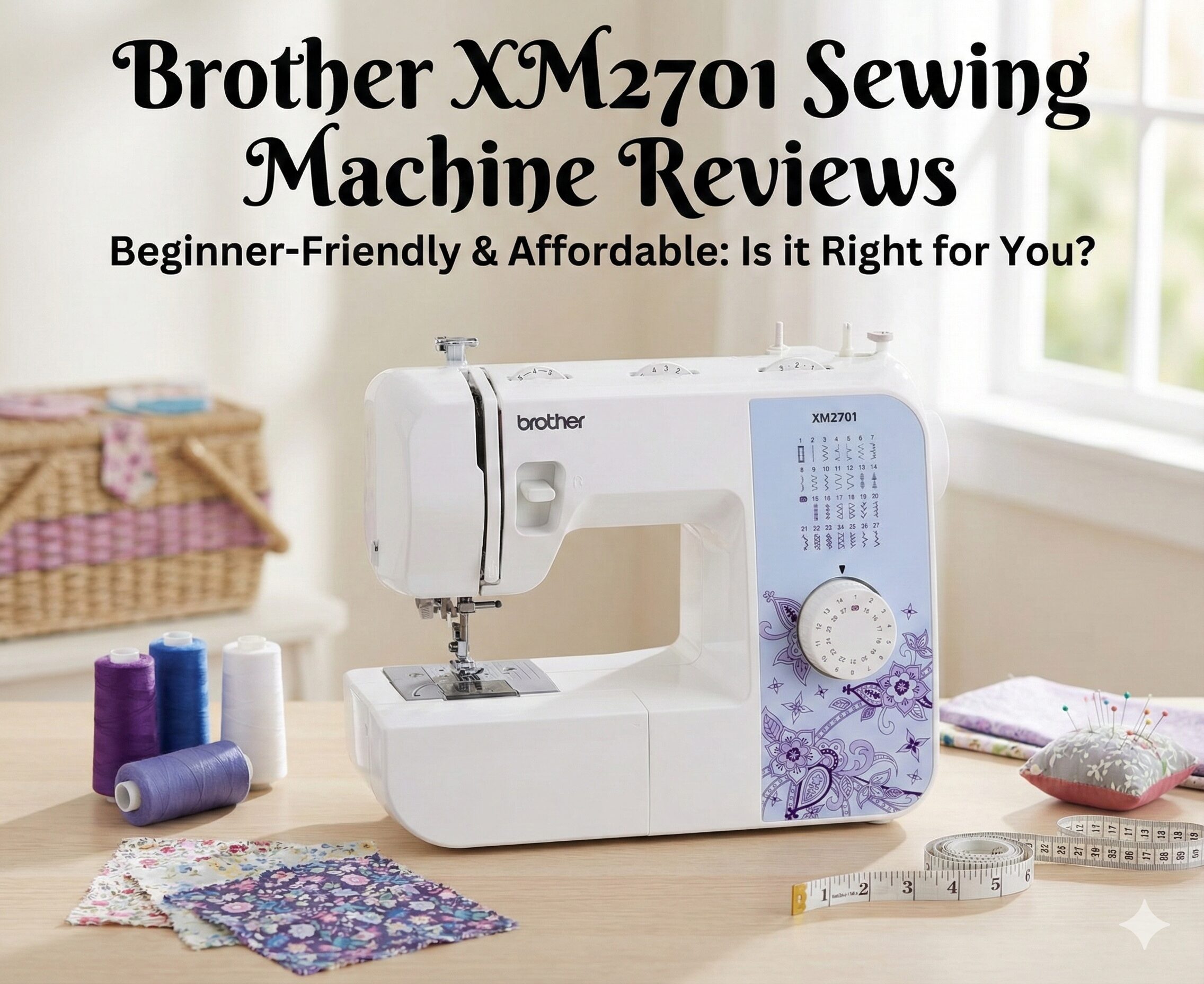Brother XM2701 Sewing Machine Review