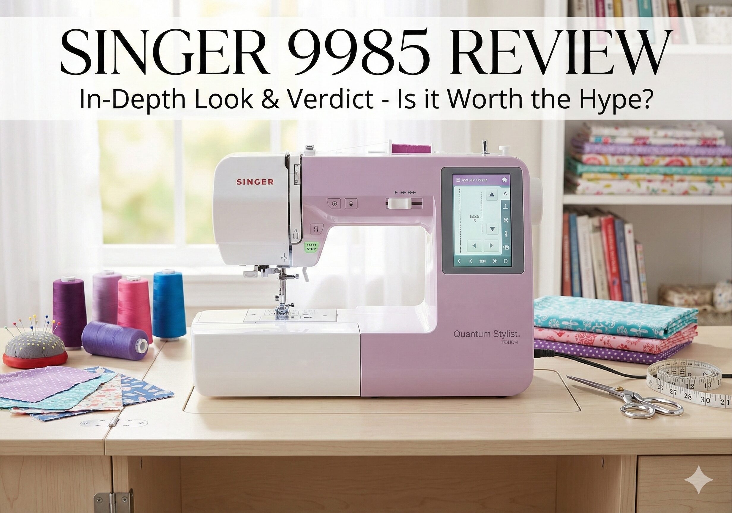 Singer 9985 Touch Sewing Machine Review