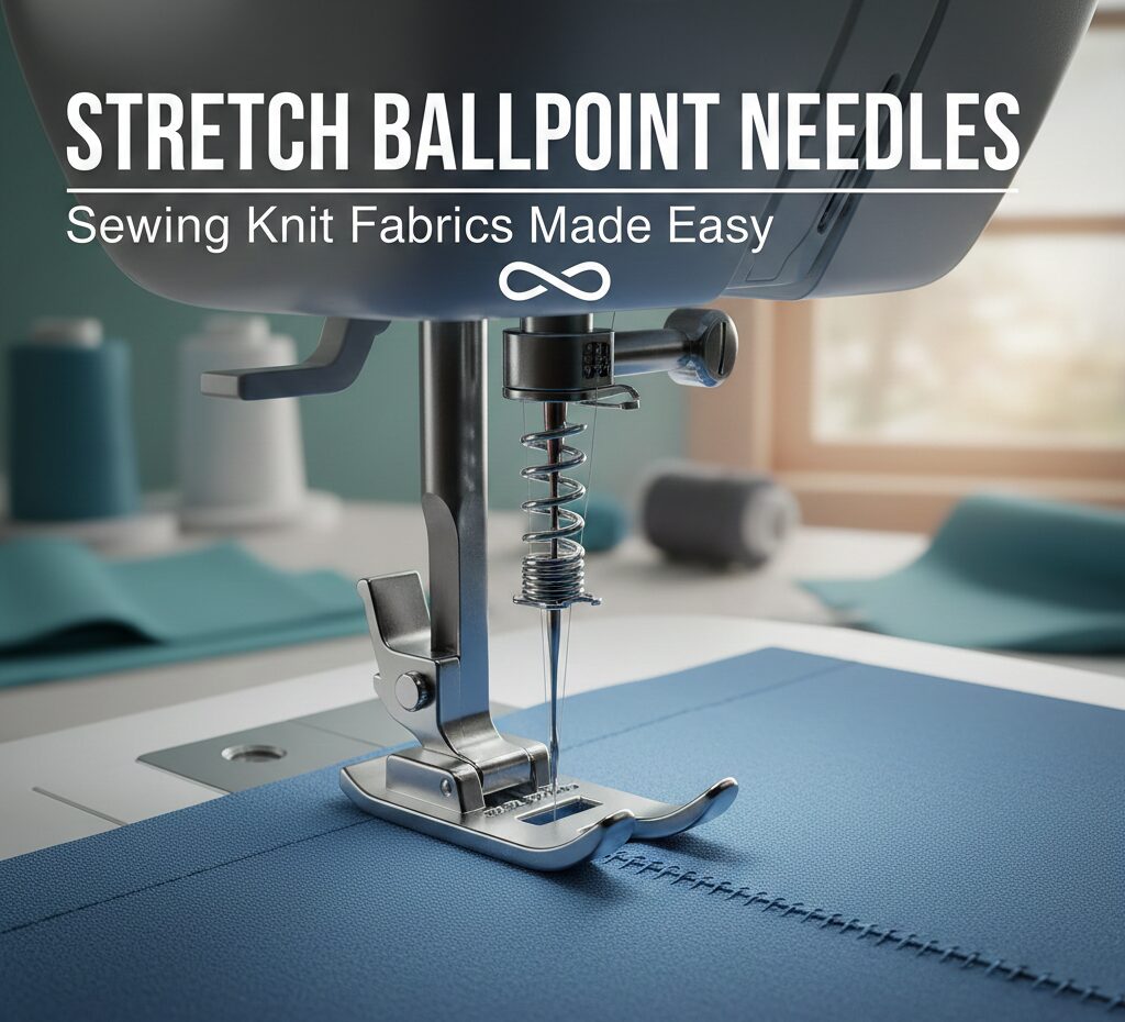 Stretch ballpoint needles